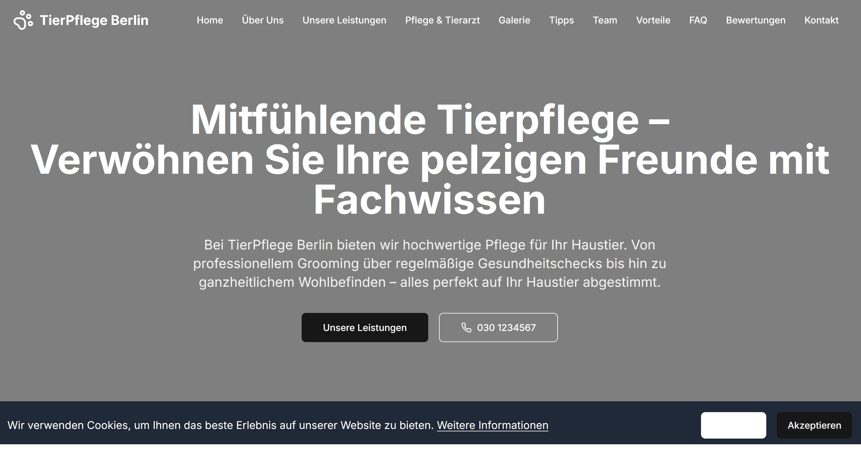 Tierpflege